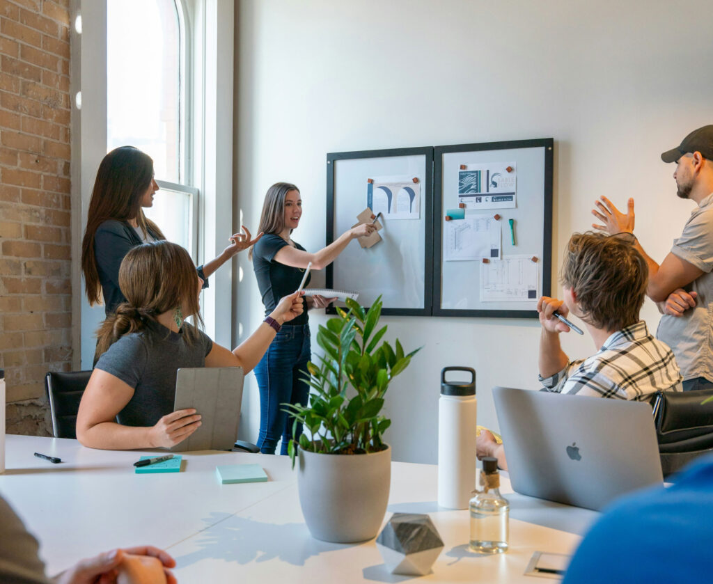 打ち合わせの様子