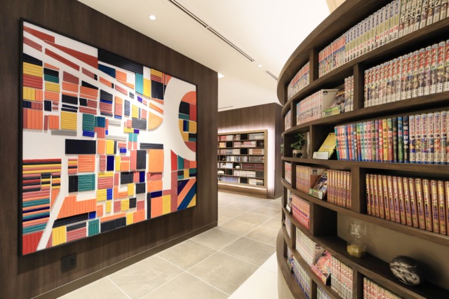 クインテッサホテル福岡天神　Comic＆Books　デザインクラブ実績